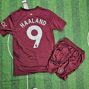 MANCHESTER CITY Mens Soccer Jersey Playera Male Football Shirt HAALAND #9